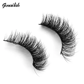 Genailish3D Mink Eyelashes Upper Lashes 100% Real Mink Strip Eyelashes Handmade Crossing Mink Eye Lashes Extension A19
Genailish3D Mink Eyelashes Upper Lashes 100% Real Mink Strip Eyelashes Handmade Crossing Mink Eye Lashes Extension A19