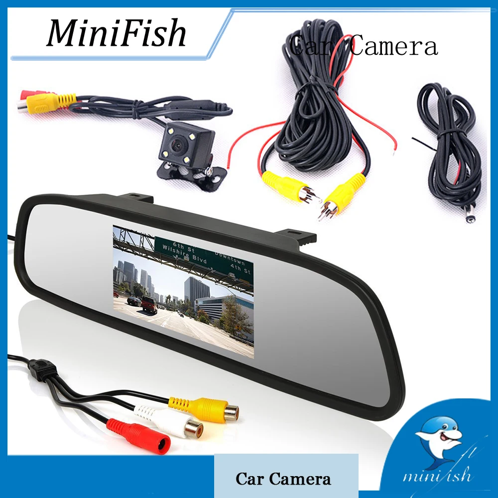 Automobile Vehicle 4.3 Inch LCD Car Rear View Mirror Monitor Backup Night Vision Reversing Camera 
Automobile Vehicle 4.3 Inch LCD Car Rear View Mirror Monitor Backup Night Vision Reversing Camera