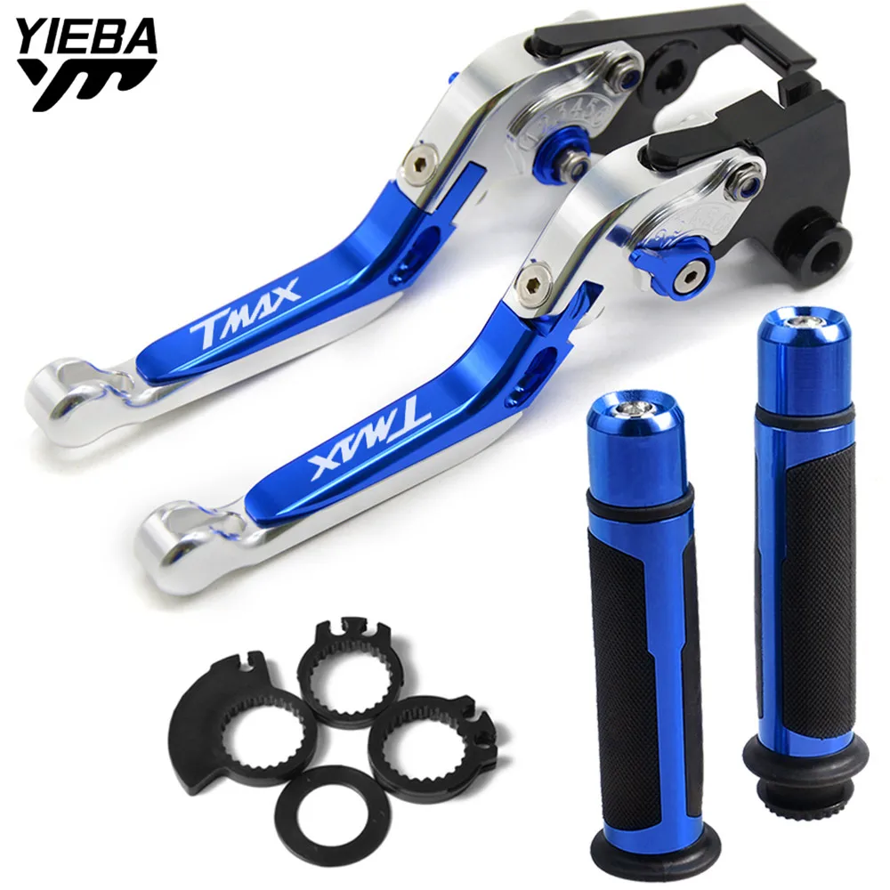 CNC Folding Brake Clutch Levers handle grips Motorcycle Accessories FOR YAMAHA T-MAX TMAX 500 530 2008-2017 TMAX500 TMAX530 2016 
CNC Folding Brake Clutch Levers handle grips Motorcycle Accessories FOR YAMAHA T-MAX TMAX 500 530 2008-2017 TMAX500 TMAX530 2016