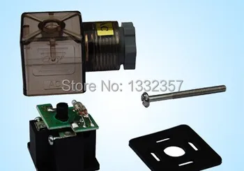 Free Shipping 100PCS DIN Connector Box With Screw And Gasket Solenoids Coil Connector AC220V DIN43650A Led Indicator
Free Shipping 100PCS DIN Connector Box With Screw And Gasket Solenoids Coil Connector AC220V DIN43650A Led Indicator