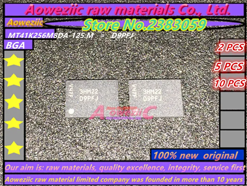 Aoweziic 100% new original D9PFJ MT41K256M8DA-125:M BGA DDR3 memory chip 2GB MT41K256M8DA-125 : M
Aoweziic 100% new original D9PFJ MT41K256M8DA-125:M BGA DDR3 memory chip 2GB MT41K256M8DA-125 : M