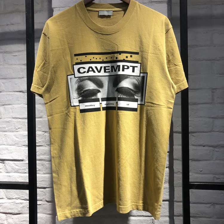 Cav Empt Tshirt Top Quality T-shirt 100% Cotton Cav Empt T Shirt Motley Painting of Character England Style Men T Shirt
Cav Empt Tshirt Top Quality T-shirt 100% Cotton Cav Empt T Shirt Motley Painting of Character England Style Men T Shirt