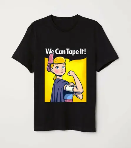Toy Story Bo Peep We Can Tape It Funny Cute Black T-Shirt Size S - 6XL Men Women Unisex Fashion tshirt Free Shipping
Toy Story Bo Peep We Can Tape It Funny Cute Black T-Shirt Size S - 6XL Men Women Unisex Fashion tshirt Free Shipping