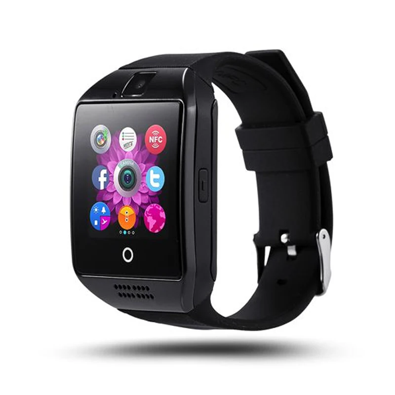 Q18 дешевые умные часы с сенсорным экраном многофункциональные Bluetooth