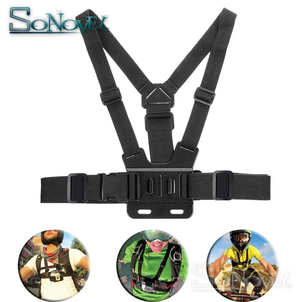 Adjustable Chest Strap Belt Body Tripod Harness Mount For Gopro Hero 6 5 4 3+2 for SJCAM Sj7000 Xiaomi Yi 4K Camera Accessories
Adjustable Chest Strap Belt Body Tripod Harness Mount For Gopro Hero 6 5 4 3+2 for SJCAM Sj7000 Xiaomi Yi 4K Camera Accessories