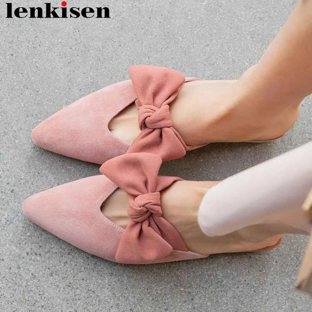 Lenkisen full grain leather butterfly-knot decoration slip on mules square toe women pumps low heels elegant oxford shoes L7f5
Lenkisen full grain leather butterfly-knot decoration slip on mules square toe women pumps low heels elegant oxford shoes L7f5