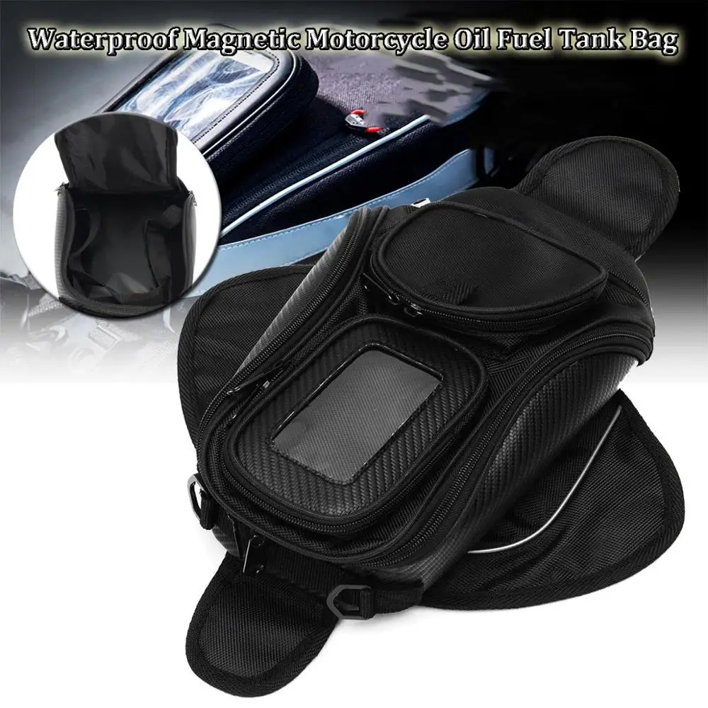 New Waterproof Motor Tank Bag Black Oil Fuel Tank Bag Magnetic Motorbike Saddle Bag Single Shoulder Bag Motorcycle Backpack
New Waterproof Motor Tank Bag Black Oil Fuel Tank Bag Magnetic Motorbike Saddle Bag Single Shoulder Bag Motorcycle Backpack