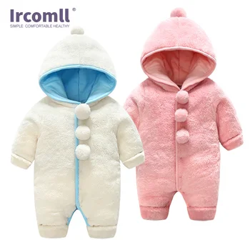 Ircomll Thick one-pieces Infant Romper For Baby Newborn Hooded Solid Soft Cashmere Winter Toddler Overalls Baby Clothes Toddler
Ircomll Thick one-pieces Infant Romper For Baby Newborn Hooded Solid Soft Cashmere Winter Toddler Overalls Baby Clothes Toddler