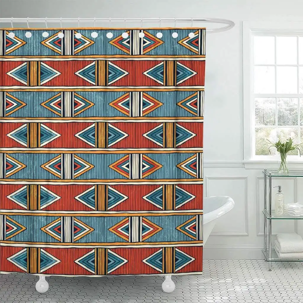 Fabric Shower Curtain Hooks African Tribal Colorful Abstract Aztec Geometric Peru Mexico Ethno Graphic Mexican
Fabric Shower Curtain Hooks African Tribal Colorful Abstract Aztec Geometric Peru Mexico Ethno Graphic Mexican