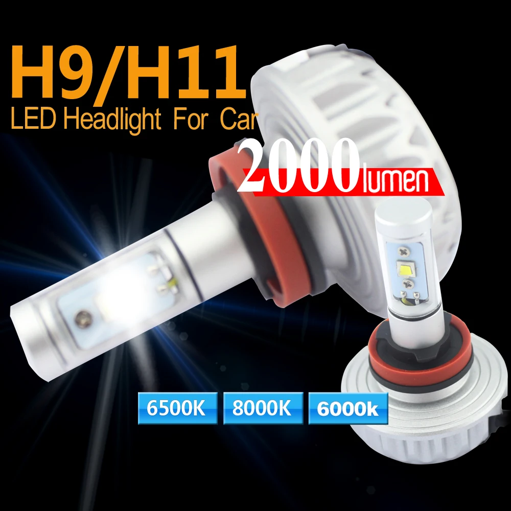 2016 Brand New High-quality 2pcs 3S H8/H11 2 40W LED 4000LM KIT BULB DUAL BEAM HEADLIGHT White LAMP DC12-24V for Toyota
2016 Brand New High-quality 2pcs 3S H8/H11 2 40W LED 4000LM KIT BULB DUAL BEAM HEADLIGHT White LAMP DC12-24V for Toyota
