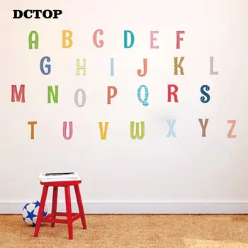 Creative Alphabet ABC Wall Decal Stripe Style Letters DIY Art Vinyls Stickers for Nursery Baby Bedroom Home Decorative Wallpaper
Creative Alphabet ABC Wall Decal Stripe Style Letters DIY Art Vinyls Stickers for Nursery Baby Bedroom Home Decorative Wallpaper