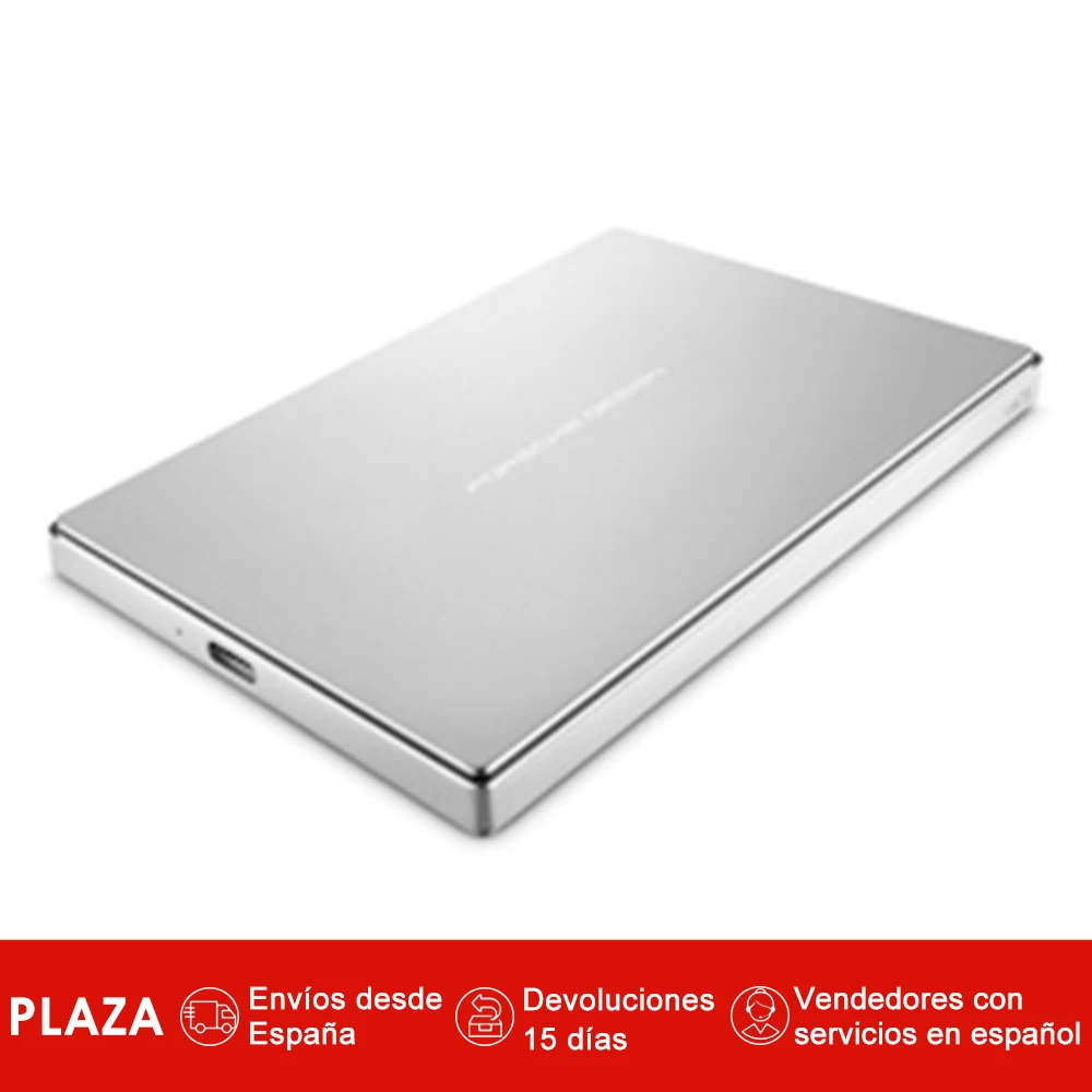 LaCie Porsche Design Mobile, 2000 GB, 2.5", USB Tipo C, 5000 Mbit/s, USB con suministro de corriente, Plata
LaCie Porsche Design Mobile, 2000 GB, 2.5", USB Tipo C, 5000 Mbit/s, USB con suministro de corriente, Plata