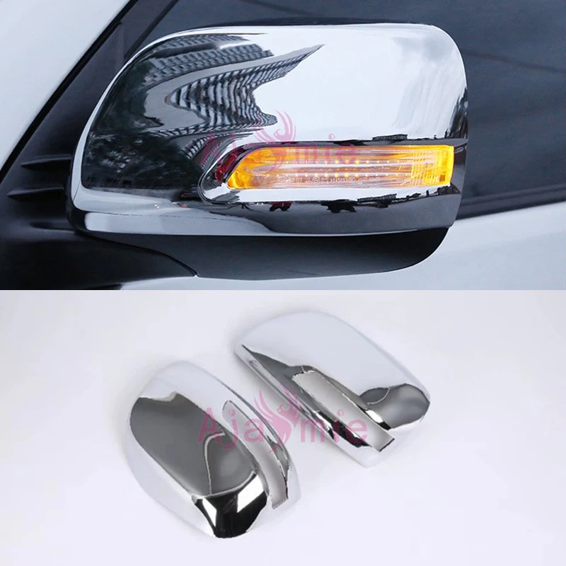 

Accessories For Toyota Land Cruiser 150 Prado LC150 FJ150 2010-2018 Door Mirror Cover Overlay Panel Trim Chrome Car-Styling