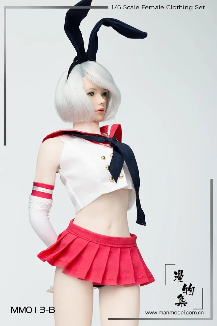 Estartek MM013 1/6 Anime Sailor Suit Rabbit Ears Set for 12inch Action Figure DIY
Estartek MM013 1/6 Anime Sailor Suit Rabbit Ears Set for 12inch Action Figure DIY