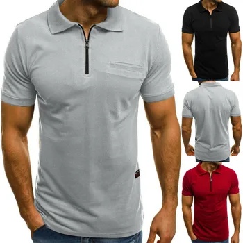 2019 New Men Slim Polo Shirts Short Sleeve Casual Golf PoloShirt Jersey Solid Black Red arrival Top Tees High Quality Plus Size
2019 New Men Slim Polo Shirts Short Sleeve Casual Golf PoloShirt Jersey Solid Black Red arrival Top Tees High Quality Plus Size