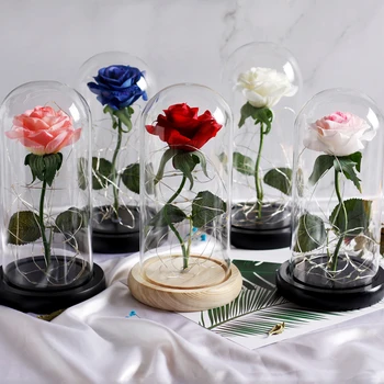 2019 New Artificial Flower Home Decor Dome Rose Beauty and Beast Valentine's Day Gift Mother's Day Gift Wedding Party Souvenir
2019 New Artificial Flower Home Decor Dome Rose Beauty and Beast Valentine's Day Gift Mother's Day Gift Wedding Party Souvenir