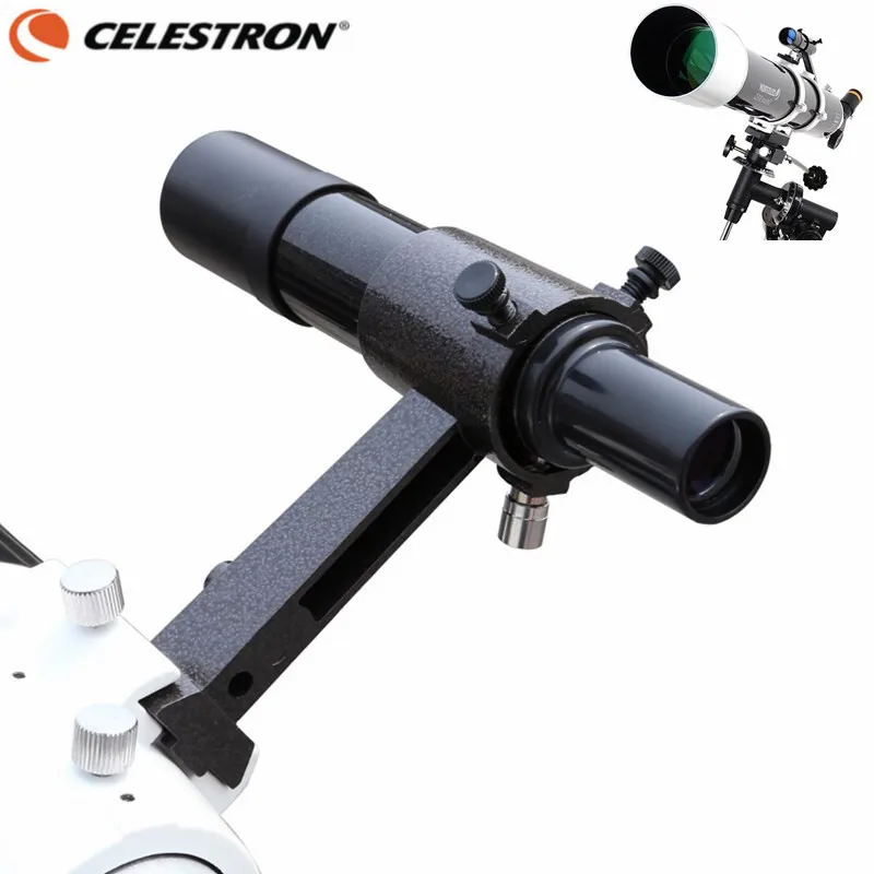 

CELESTRON Astromania 6x30 Optical Finder Scope Metal Monoculo Finder Achromatic W/ Bracket Base Astronomy Telescope Accessories