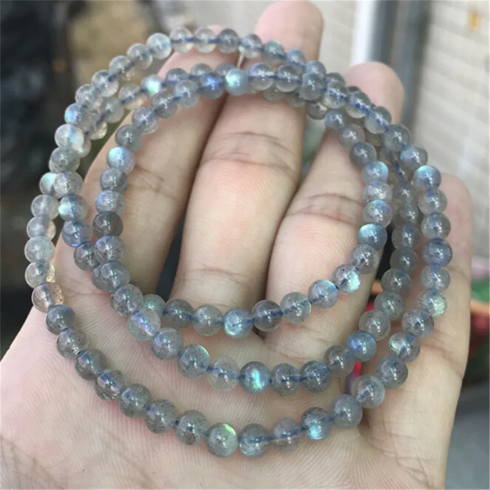New Natural Grey Moonstone Bracelet Women's Multi-circle Labradorite Crystal Jewelry Hand Beaded Strand Bracelet Yoga 108 Mala
New Natural Grey Moonstone Bracelet Women's Multi-circle Labradorite Crystal Jewelry Hand Beaded Strand Bracelet Yoga 108 Mala