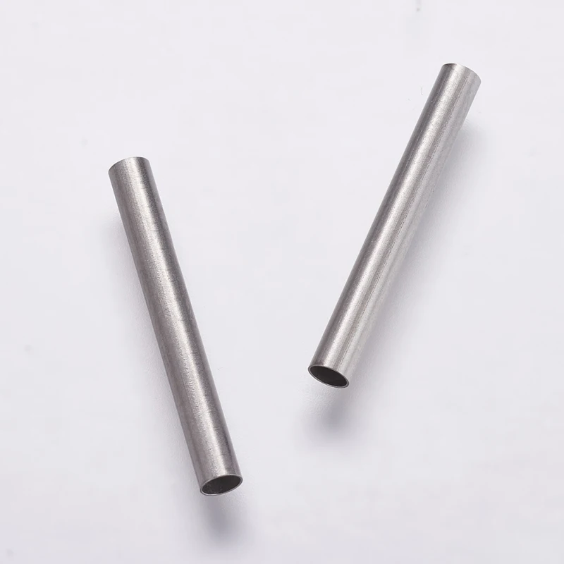 500pcs 10 15 25mm 304 Stainless Steel Tube Beads Loose Spacer Beads for Jewelry Making DIY Bracelet Necklace Findings
500pcs 10 15 25mm 304 Stainless Steel Tube Beads Loose Spacer Beads for Jewelry Making DIY Bracelet Necklace Findings