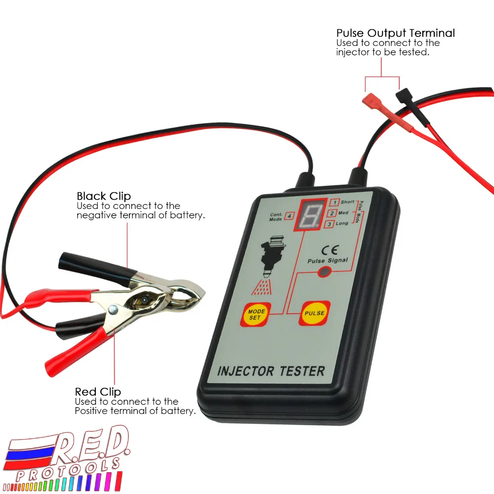 Digital Automotive Fuel Pressure Injection Pump Injector Tester 12V Car Vehicle Diagnostic Tool 4 Modes
Digital Automotive Fuel Pressure Injection Pump Injector Tester 12V Car Vehicle Diagnostic Tool 4 Modes