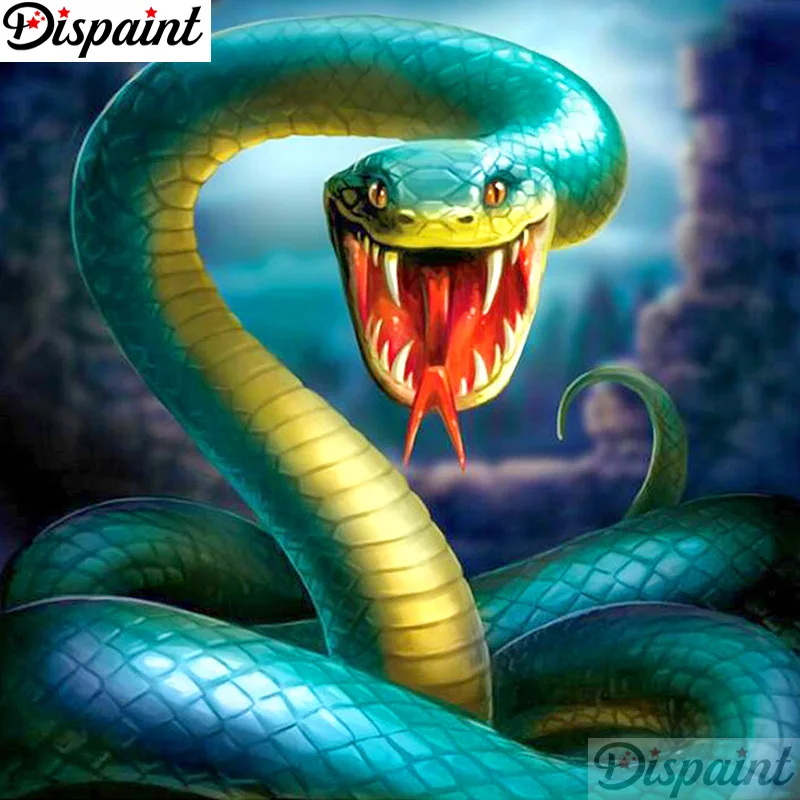 Dispaint Full Square/Round Drill 5D DIY Diamond Painting "Animal snake scenery" 3D Embroidery Cross Stitch 5D Home Decor A18887
Dispaint Full Square/Round Drill 5D DIY Diamond Painting "Animal snake scenery" 3D Embroidery Cross Stitch 5D Home Decor A18887