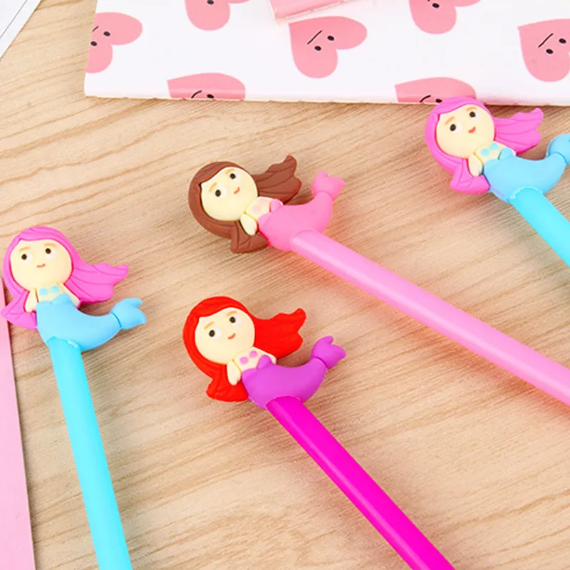 100 Pcs Creative Stationery Mermaid Cartoon Gel Pen Little Fish Black Office Sign Pen Kawaii School Supplies Stationery
100 Pcs Creative Stationery Mermaid Cartoon Gel Pen Little Fish Black Office Sign Pen Kawaii School Supplies Stationery