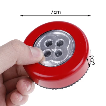 4 LED Wall Light Kitchen Cabinet Closet Lighting Sticker Tap Touch Lamp Lamps Home Decorative Practical Lights Touch Lamps
4 LED Wall Light Kitchen Cabinet Closet Lighting Sticker Tap Touch Lamp Lamps Home Decorative Practical Lights Touch Lamps