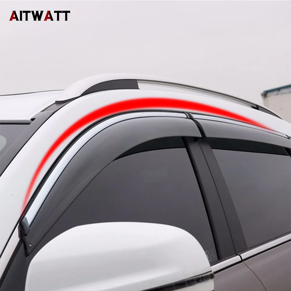 For Hyundai Creta IX25 ix25 2015-2017 Exterior ABS Plastic Window Visor Awnings Vent Sun Rain Guard Shield Delflector Cover 4Pcs
For Hyundai Creta IX25 ix25 2015-2017 Exterior ABS Plastic Window Visor Awnings Vent Sun Rain Guard Shield Delflector Cover 4Pcs