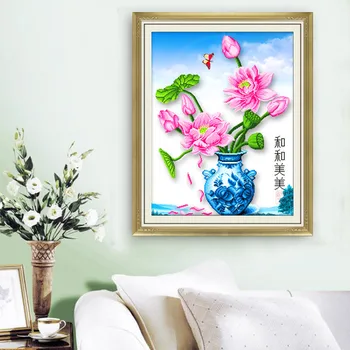 DIY 5D Sale Diamond Embroidery, Diamond Mosaic, Lotus, Flower Vase, Very Nice, Diamond Painting, Cross Stitch, Decoration, Gift
DIY 5D Sale Diamond Embroidery, Diamond Mosaic, Lotus, Flower Vase, Very Nice, Diamond Painting, Cross Stitch, Decoration, Gift