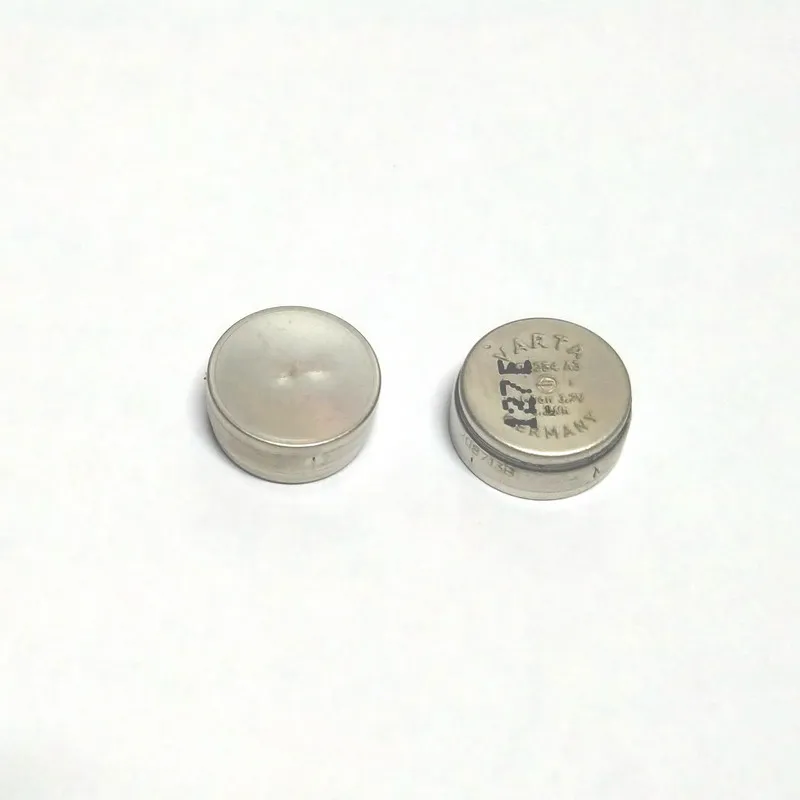 VAR TA CP1254 coin cell battey rechargeable 3.7v LI-ion 4.2v 60mah 12*5.4mm Bluetooth headset battery
VAR TA CP1254 coin cell battey rechargeable 3.7v LI-ion 4.2v 60mah 12*5.4mm Bluetooth headset battery