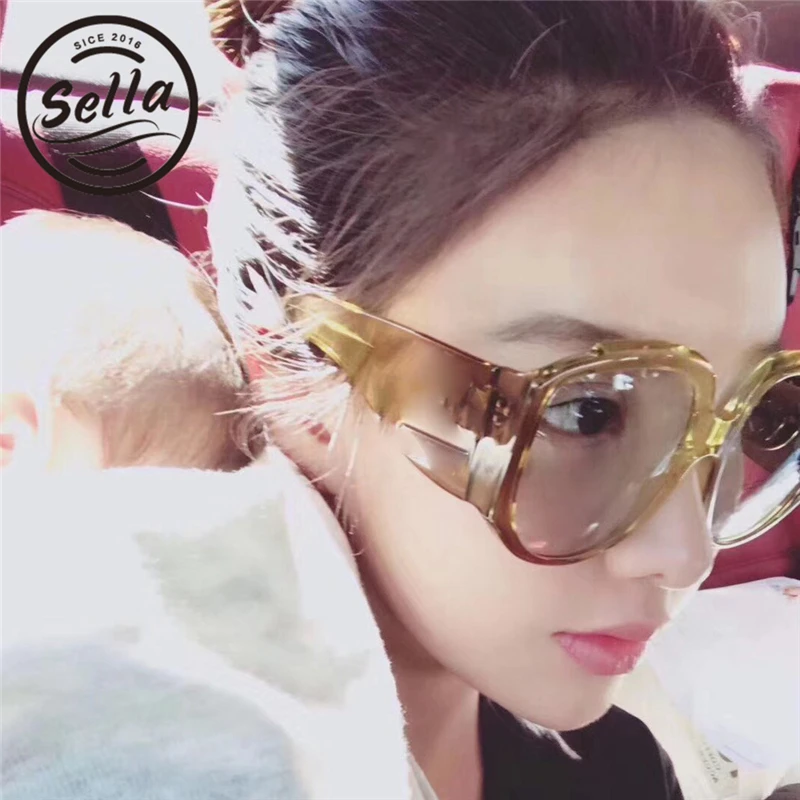 Sella 2018 New Arrival Fashion Women Oversized Cateye Sunglasses Luxury Brand Designer Candy Color Transparent Frame Sun Glasses
Sella 2018 New Arrival Fashion Women Oversized Cateye Sunglasses Luxury Brand Designer Candy Color Transparent Frame Sun Glasses