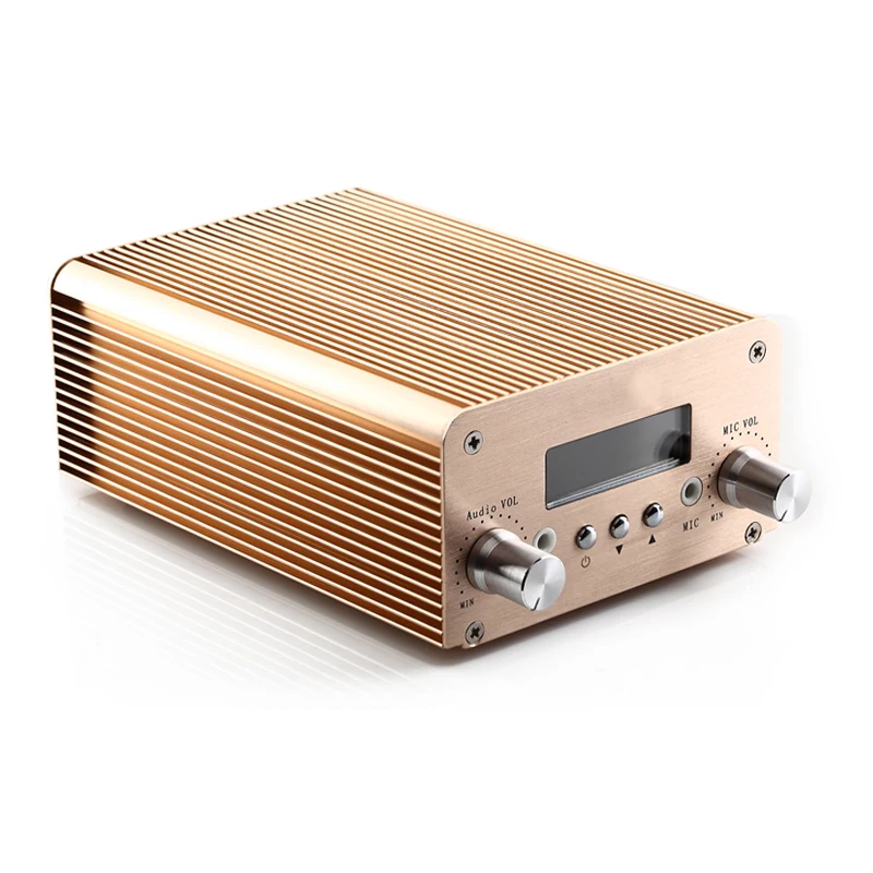 1W/6W RF Output Power Wireless FM Audio Equipment transmitter Adjustable with Bluetooth
1W/6W RF Output Power Wireless FM Audio Equipment transmitter Adjustable with Bluetooth