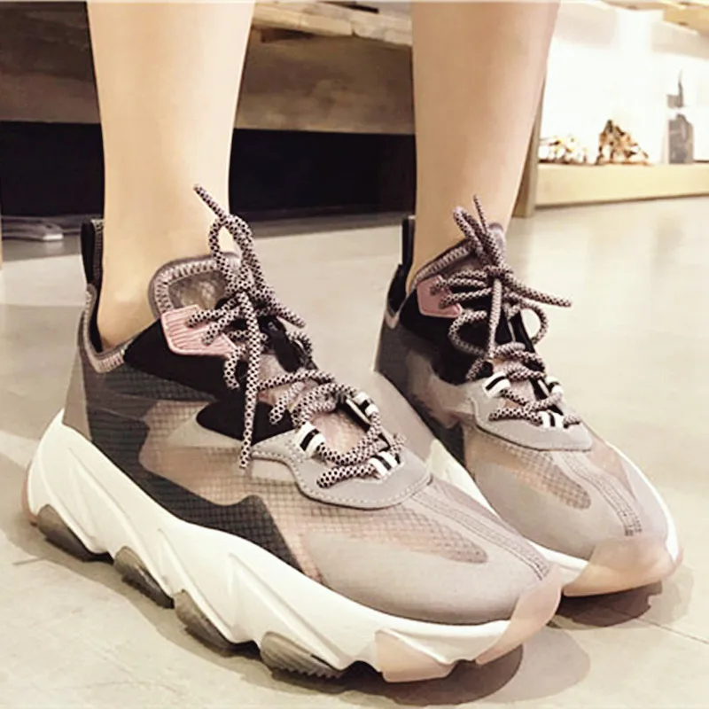 Brand Sapato Feminino Air Mesh Women Sneakers Low Top Platform Women Casual Shoes Lace Up Leather Women Flats Zapatos De Mujer
Brand Sapato Feminino Air Mesh Women Sneakers Low Top Platform Women Casual Shoes Lace Up Leather Women Flats Zapatos De Mujer