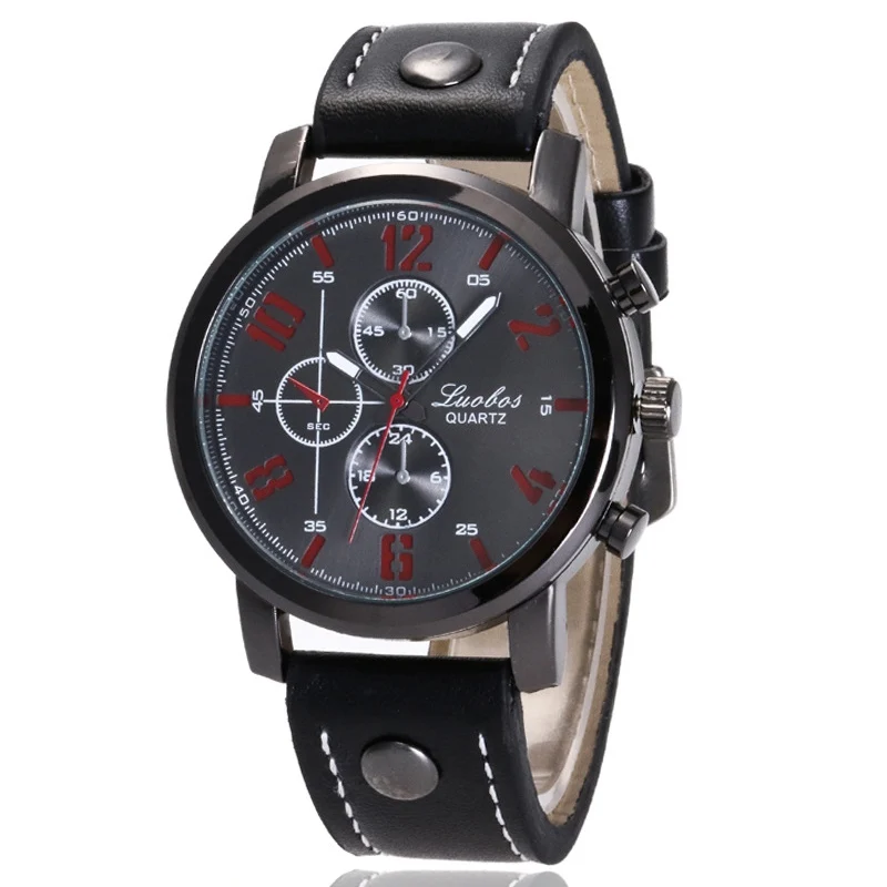 New Arrival Hot Sale Fashion Casual Men Leather Complete Calendar Quartz Watch Personality Sport Watches Clock Relogio Masculino
New Arrival Hot Sale Fashion Casual Men Leather Complete Calendar Quartz Watch Personality Sport Watches Clock Relogio Masculino