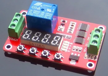 1 channel relay moudle with Digital Tube High Level Trigger timer switch self-locking 18 kinds model
1 channel relay moudle with Digital Tube High Level Trigger timer switch self-locking 18 kinds model