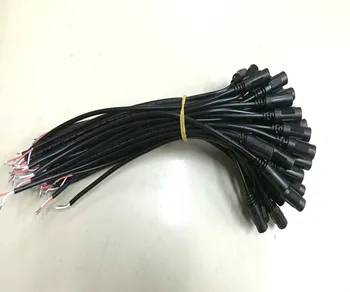 50pcs/lot 18AWG 5.5x2.1mm Female DC Power Adapter Jack Connector Cord Cable 30cm
50pcs/lot 18AWG 5.5x2.1mm Female DC Power Adapter Jack Connector Cord Cable 30cm