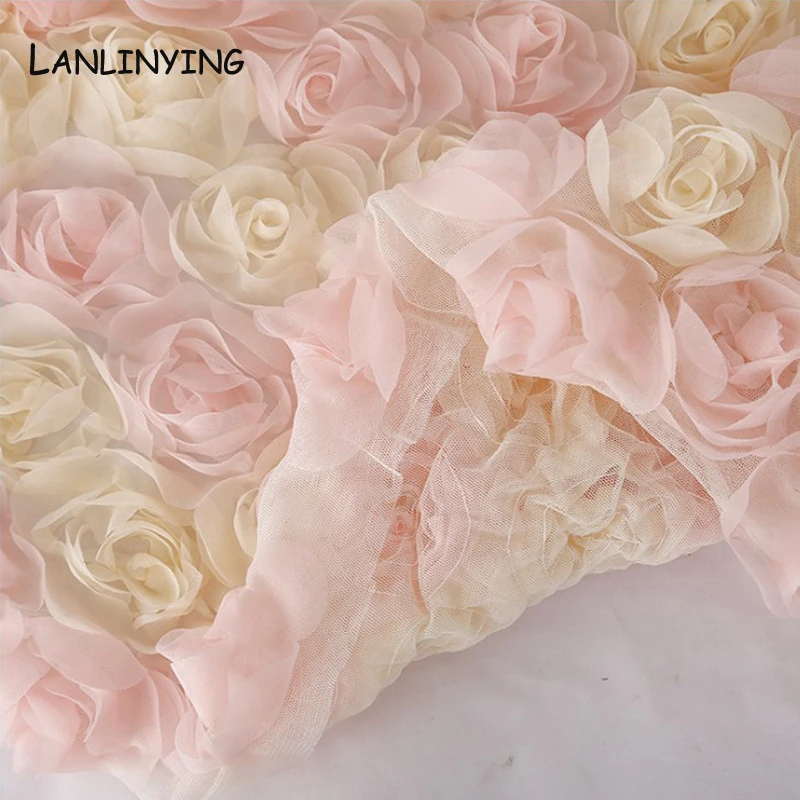NEW Style 3D Chiffon Gold Silk Flower Designer Fabric Creative Elegant Mesh Dress Wedding Decoration Embroidered Lace D657
NEW Style 3D Chiffon Gold Silk Flower Designer Fabric Creative Elegant Mesh Dress Wedding Decoration Embroidered Lace D657