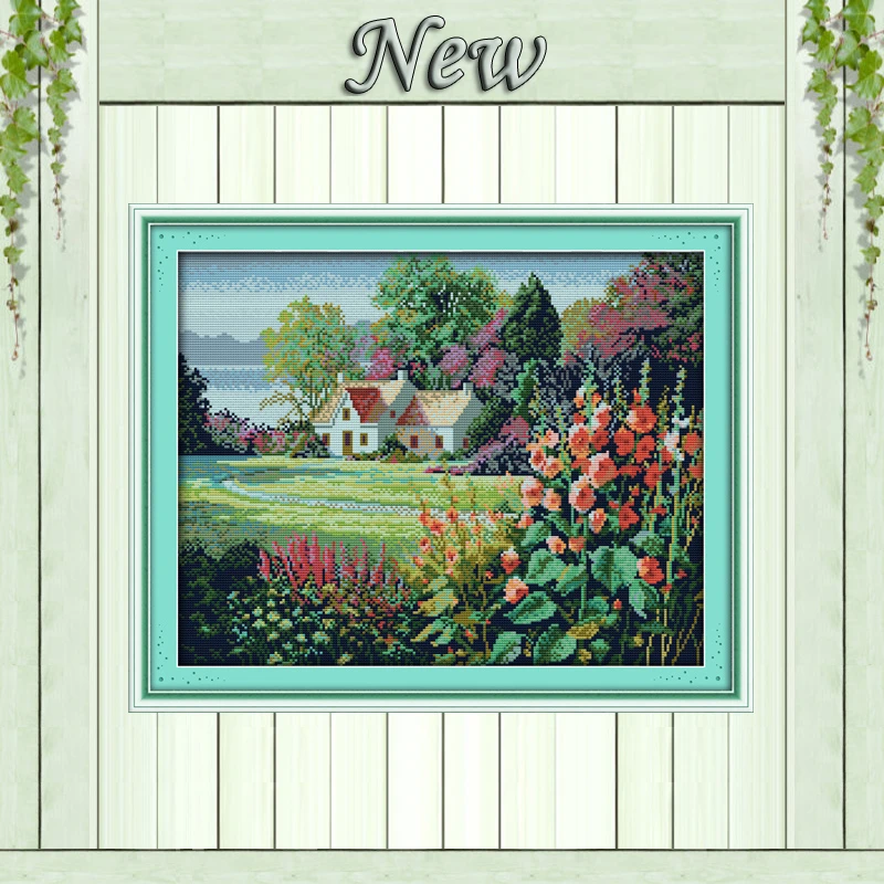 Beautiful homeland wild garden Scenic painting,Counted print on canvas DMC 14CT 11CT Cross Stitch Needlework kits Embroidery Set
Beautiful homeland wild garden Scenic painting,Counted print on canvas DMC 14CT 11CT Cross Stitch Needlework kits Embroidery Set