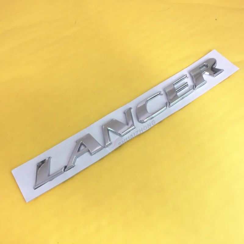 High quality LANCER sticker badge emblem car logo Car styling auto accessories Car stickers for LANCER
High quality LANCER sticker badge emblem car logo Car styling auto accessories Car stickers for LANCER