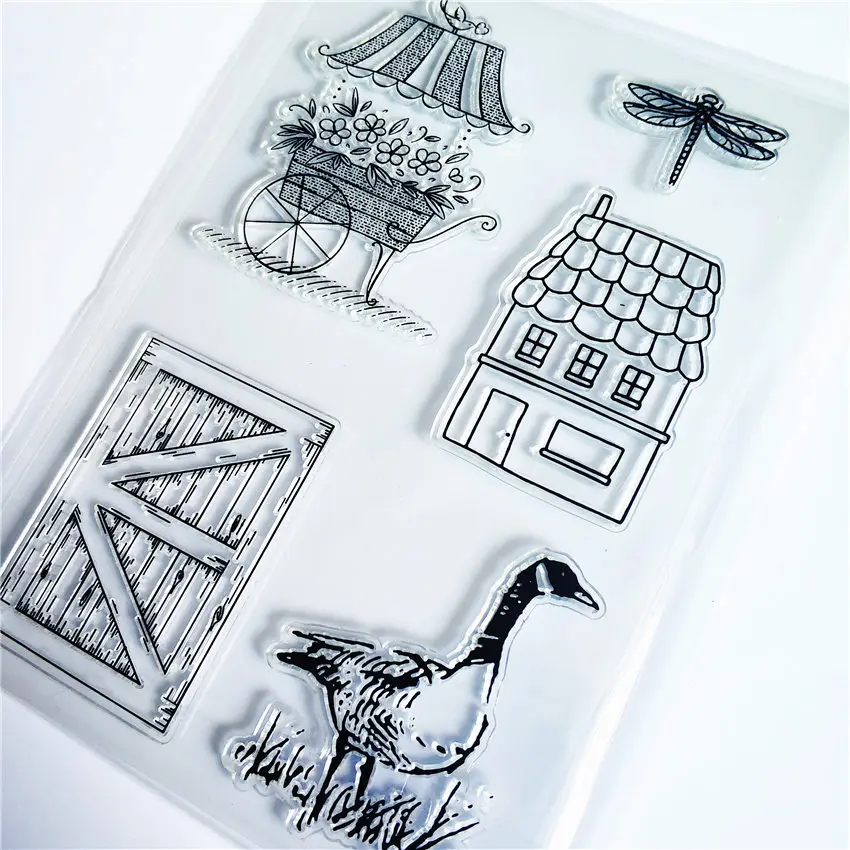 PANFELOU The duck farm Transparent Clear Silicone Stamp/Seal for DIY scrapbooking/photo album Decorative clear stamp sheets
PANFELOU The duck farm Transparent Clear Silicone Stamp/Seal for DIY scrapbooking/photo album Decorative clear stamp sheets