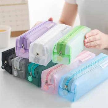 Hot Sale Simple Design Transparent Pencil Case Large Capacity Nylon Pencil Bag School Supplies Stationery Pencil Box Case
Hot Sale Simple Design Transparent Pencil Case Large Capacity Nylon Pencil Bag School Supplies Stationery Pencil Box Case