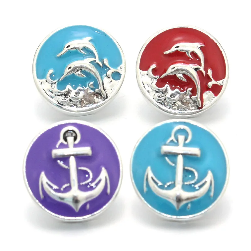 10Pcs/lot metal snap button fit 20mm buttons Anchor Dolphin snap jewelry for snap Bracelet necklace ginger jewelry 011207
10Pcs/lot metal snap button fit 20mm buttons Anchor Dolphin snap jewelry for snap Bracelet necklace ginger jewelry 011207