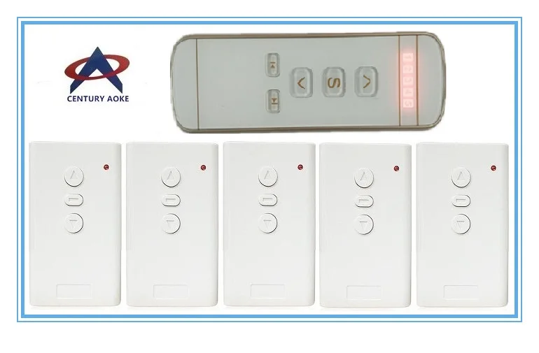 AC220V intelligent digital 5CH RF wireless remote control switch Electric Projector Screens Electric Curtains/Tower garage door
AC220V intelligent digital 5CH RF wireless remote control switch Electric Projector Screens Electric Curtains/Tower garage door