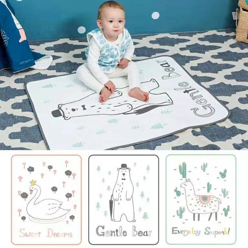 Newborn Baby Changing Pad Waterproof Big Size 68x90cm Cotton Bedding Mat Blankets Washable Boys girls Cartoon Diaper change Pad
Newborn Baby Changing Pad Waterproof Big Size 68x90cm Cotton Bedding Mat Blankets Washable Boys girls Cartoon Diaper change Pad