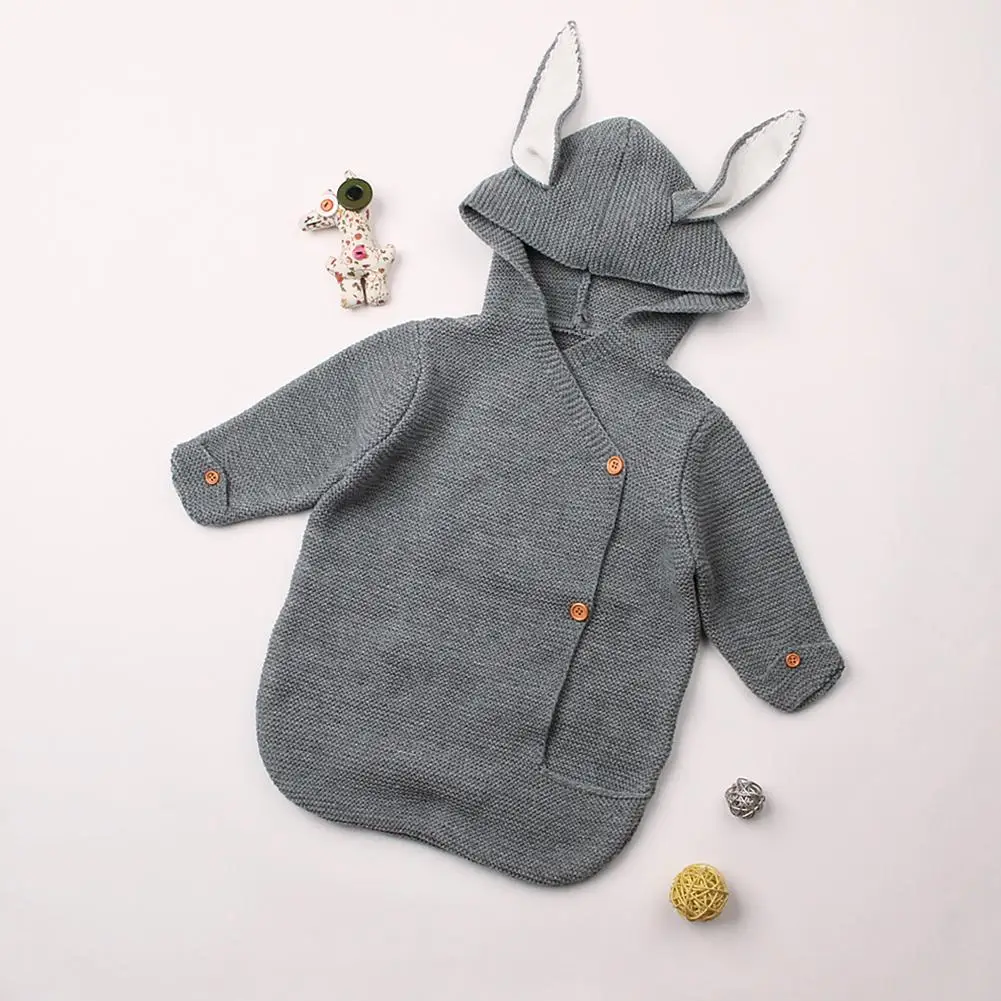 Adorable Rabbit Baby Stroller Sleeping Bag Spring Autumn Newborn Infant Knitted Swaddle Wrap Nest Envelopes For 0-8 Months Baby
Adorable Rabbit Baby Stroller Sleeping Bag Spring Autumn Newborn Infant Knitted Swaddle Wrap Nest Envelopes For 0-8 Months Baby