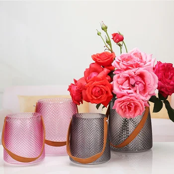 Glass Vases Colorful Clear Glass Vase Decoration Home Modern Vase Ornament Home Decor Desk Decoration Gift
Glass Vases Colorful Clear Glass Vase Decoration Home Modern Vase Ornament Home Decor Desk Decoration Gift