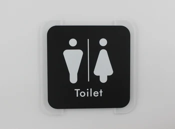 Man Women toilet WC signage wall stickers wall service sign acrylic board 
Man Women toilet WC signage wall stickers wall service sign acrylic board