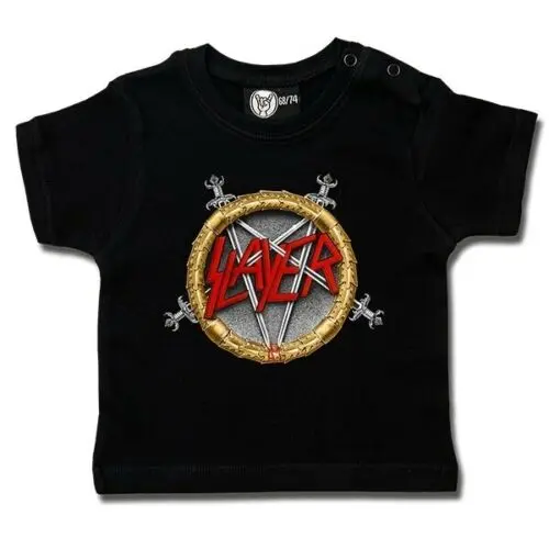 Slayer Pentagram Baby Shirt Official Boys Girls Tshirt Metal Kids T-shirt New Tee Shirt Mens 2019 New Tee Shirts Printing
Slayer Pentagram Baby Shirt Official Boys Girls Tshirt Metal Kids T-shirt New Tee Shirt Mens 2019 New Tee Shirts Printing