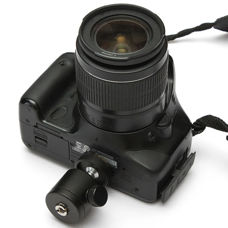 360 Swivel Camera Tripod Ball Head 1/4" Screw Mount Bracket Stand Holder for DSLR Cameras -Drop
360 Swivel Camera Tripod Ball Head 1/4" Screw Mount Bracket Stand Holder for DSLR Cameras -Drop