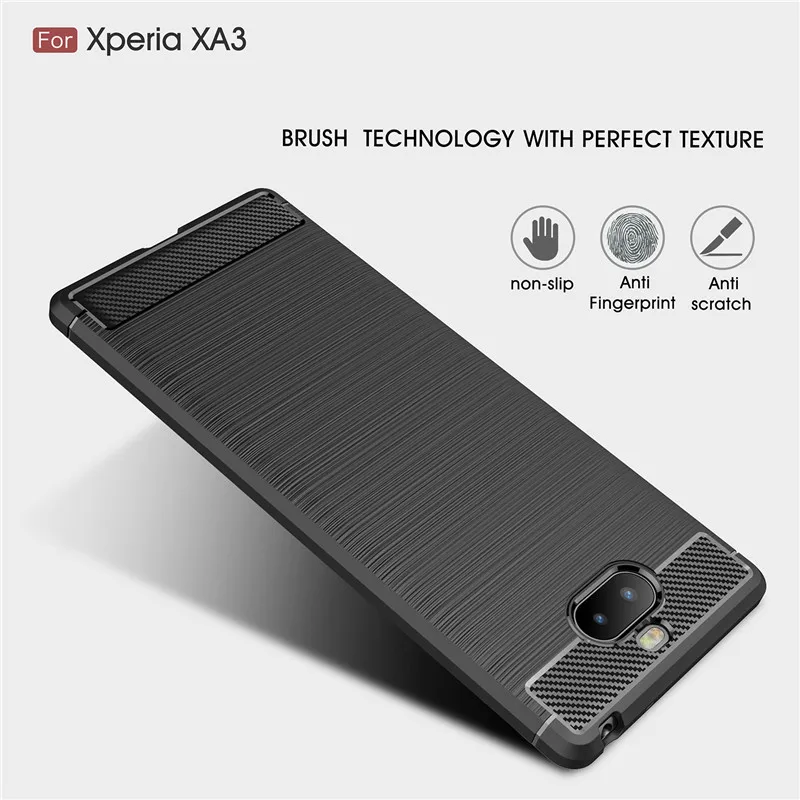 Carbon Fiber Texture Case For Sony Xperia XA1 XA2 XA3 Ultra Plus Xperia 20 10 Soft TPU Case For Sony XZ3 XZ1 Compact XZ2 Premium
Carbon Fiber Texture Case For Sony Xperia XA1 XA2 XA3 Ultra Plus Xperia 20 10 Soft TPU Case For Sony XZ3 XZ1 Compact XZ2 Premium